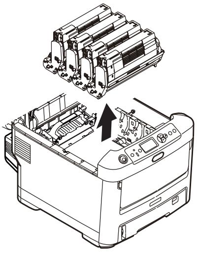 OKI C610DN - Avertissement! - 3