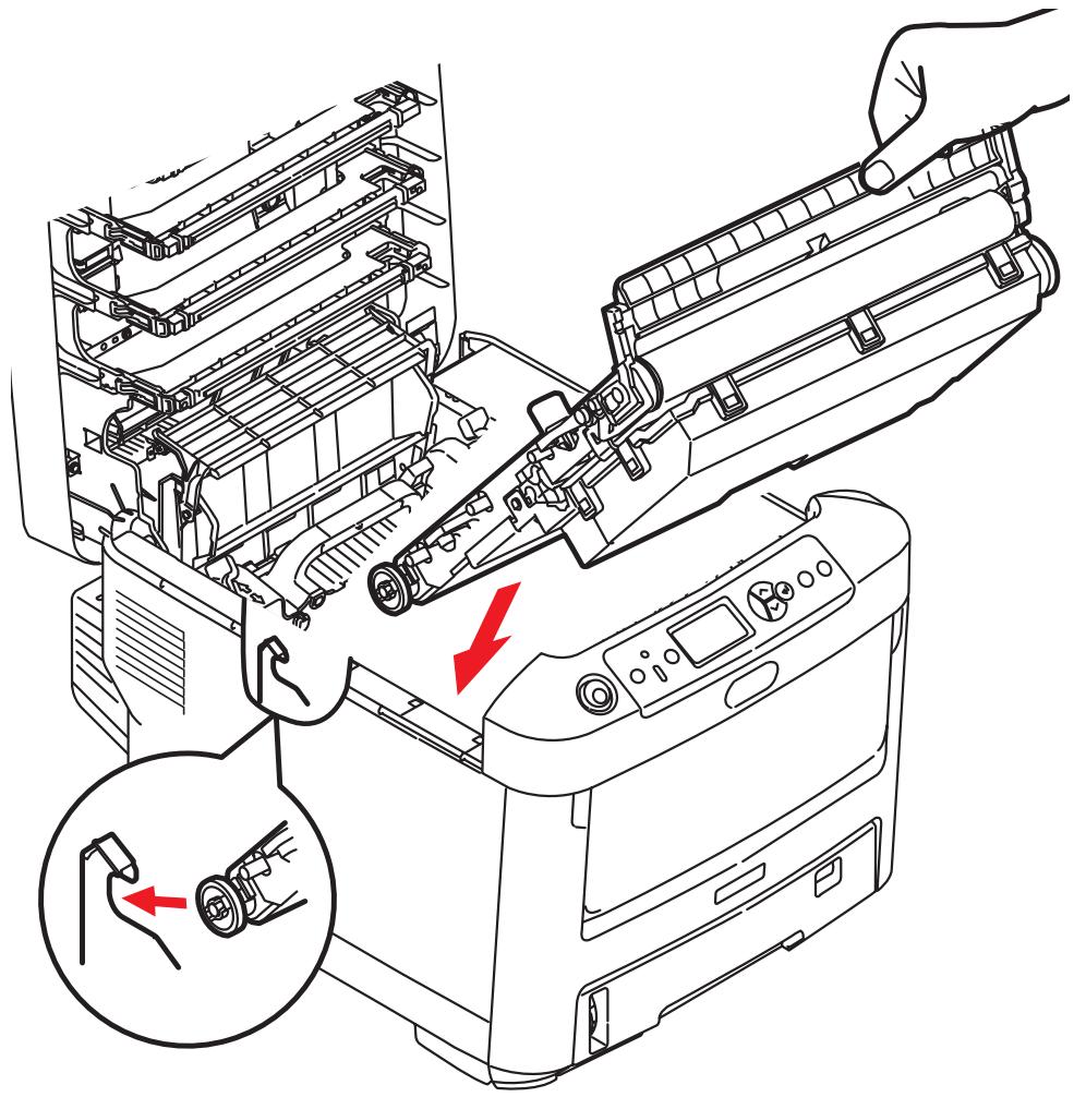 OKI C610DN - Attention! - 2
