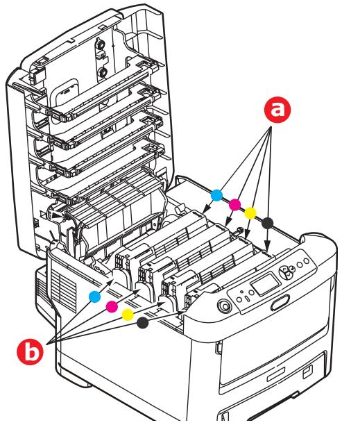 OKI C610DN - Avertissement! - 1