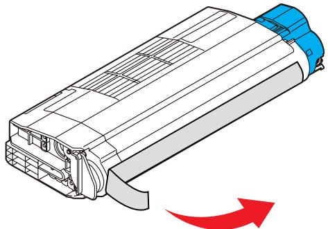 OKI C610DN - Notez la position des quatre cartouches. - 5