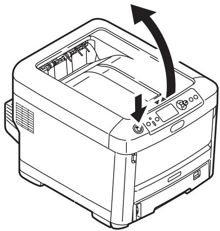 OKI C610DN - Attention! - 2