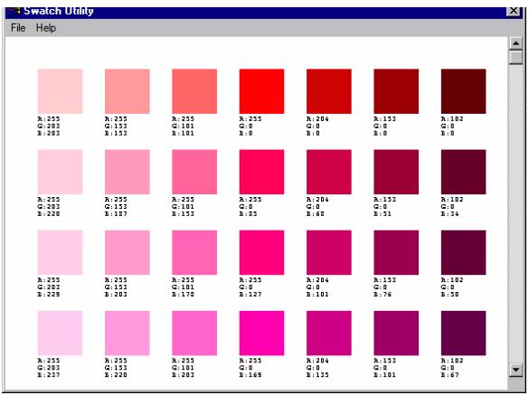 OKI C6150DTN - Impression de nuanciers de couleurs - 1