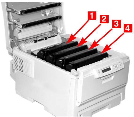 OKI C6150HDN - Avertissement! - 1