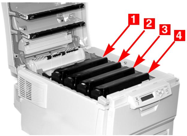 OKI C6150HDN - Avertissement! - 1