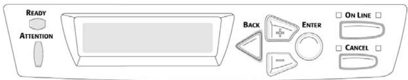OKI C6150N - Menu map (liste des menus) - 1