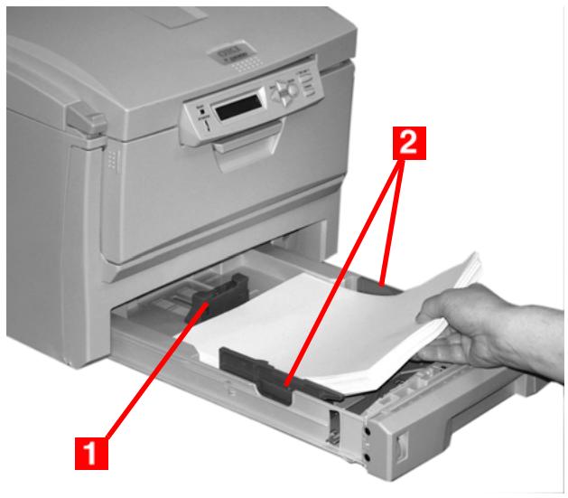 OKI C6150N - Bacs 1 et 2 - 3