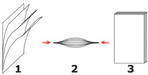 OKI C6150N - Bacs 1 et 2 - 2