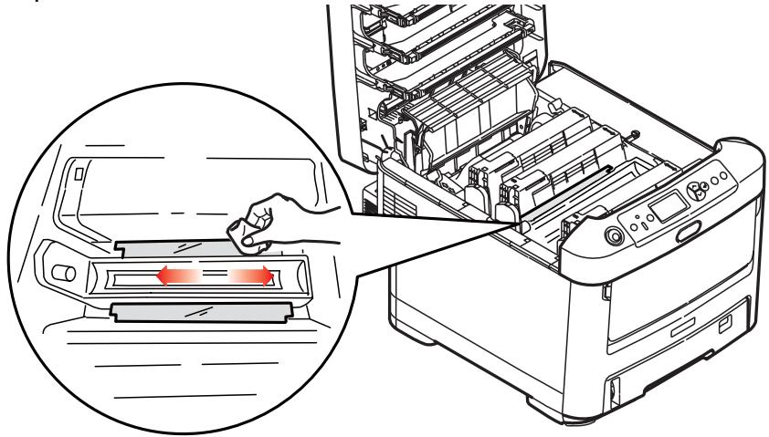 OKI C711N - Notez la position des quatre cartouches. - 3