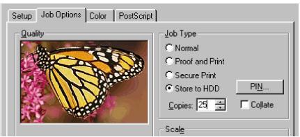 OKI C7350N - Conserver le document - 1