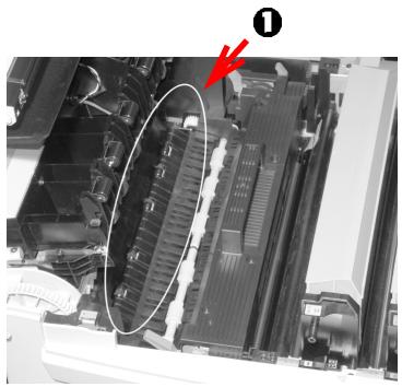 OKI C7350N - Vérifier la séparateur en papier - 1