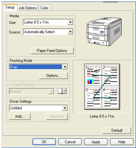 OKI C7350N - Pages multiples sur une seule feuille - 1