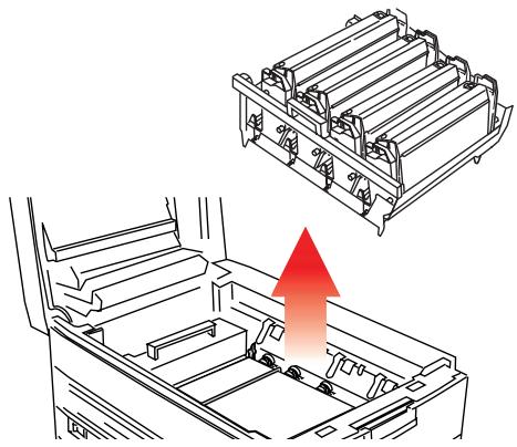 OKI C7350N - Avertissement! - 1