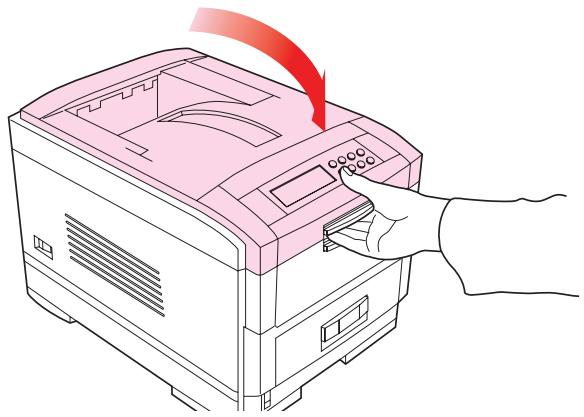 OKI C7350N - Avertissement! - 4