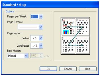 OKI C7350N - Pages multiples sur une seule feuille - 2