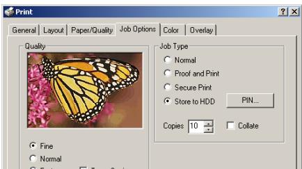 OKI C7350N - Emmagasiner un document - 1