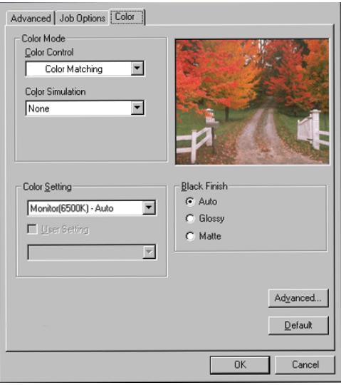 OKI C7350N - Pour régler manuellement les options : - 1