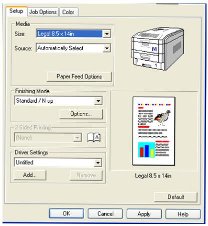 OKI C7350N - Alimentation du papier, format et support - 1