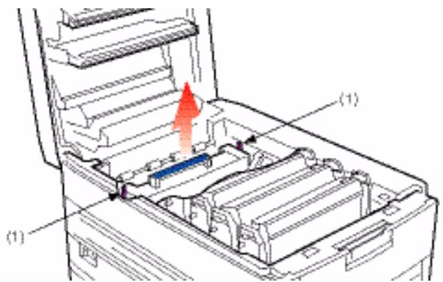 OKI C7350N - Avertissement! - 2