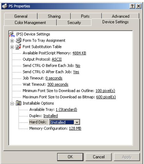 OKI C7350N - Disque dur interne - 1