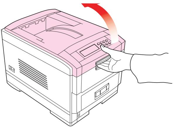 OKI C7350N - Attention! - 1