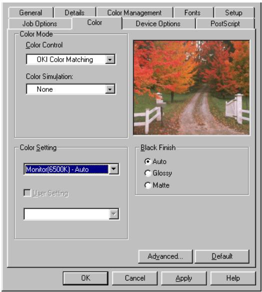 OKI C7350N - OKI color control (contrôle couleur OKI) - 1