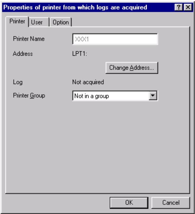 OKI C7350N - Modification des paramètres d'une imprimante enregistrée - 1