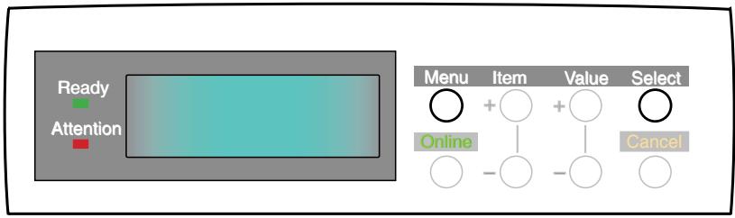 OKI C7350N - Pour imprimer une liste des paramètres courants : - 1