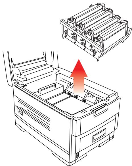OKI C7350N - Attention! - 1