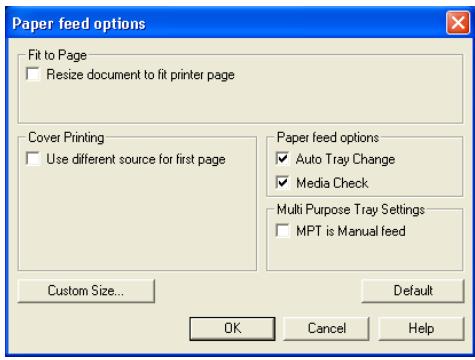 OKI C7350N - Alimentation du papier, format et support - 4