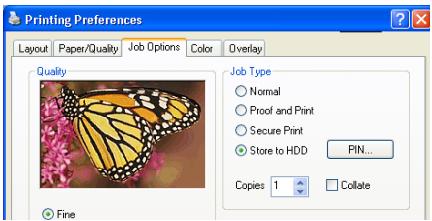 OKI C7350N - PCL ou postscript - 1