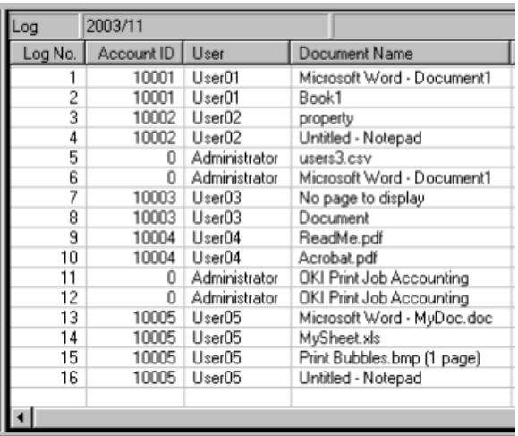 OKI C7350N - Utilitaire de comptabilisation des travaux d'impression - 2