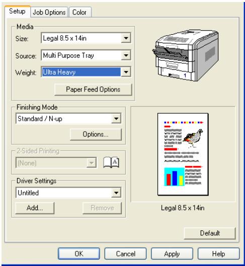 OKI C7350N - Paramètres par défaut - 3