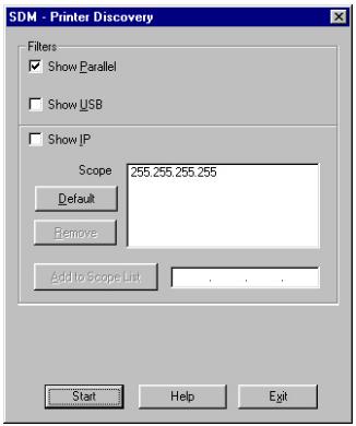 OKI C7350N - Lancement de l'utilitaire - 1