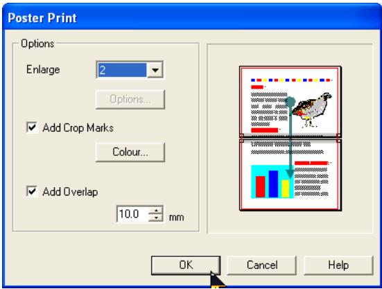 OKI C7350N - Impression de posters - 2