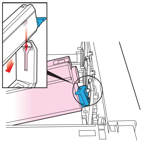 OKI C7350N - Attention! - 2