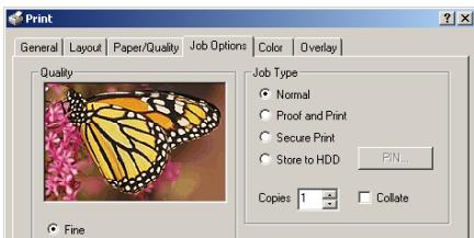 OKI C7350N - PCL ou postscript - 1