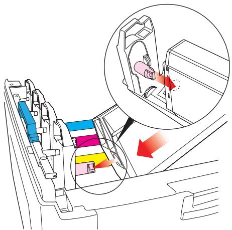 OKI C7350N - Attention! - 1