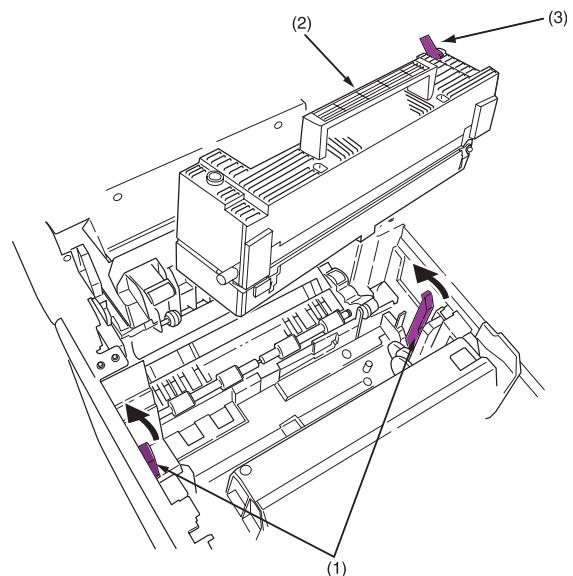 OKI C7350N - Avertissement! - 3
