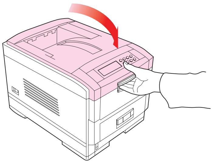 OKI C7350N - Attention! - 3