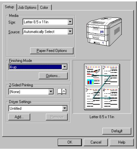 OKI C7350N - Pages multiples sur une seule feuille - 1