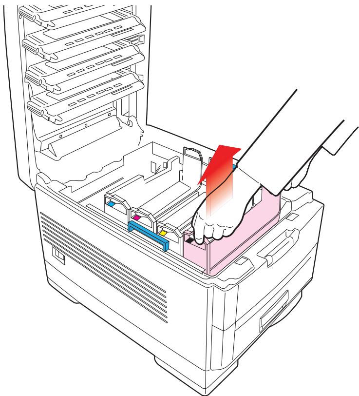 OKI C7350N - Transport de l'imprimante - 1