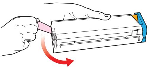 OKI C7350N - Avertissement! - 2
