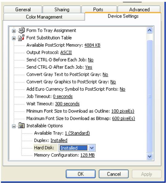 OKI C7350N - Disque dur interne - 1