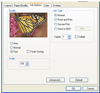 OKI C7350N - PCL ou postscript - 1