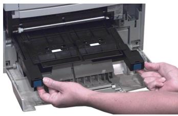 OKI C7400N - Bourrage de l'unité recto verso côté alimentation - 4