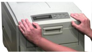 OKI C7400N - Bourrage du mécanisme de transport - 5