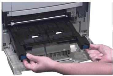 OKI C7400NCCS - Bourrage de l'unité recto verso côté inversion - 2