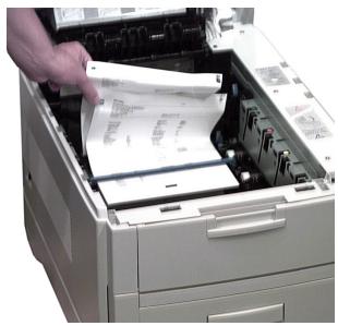 OKI C7400NCCS - Bourrage du mécanisme de transport - 3
