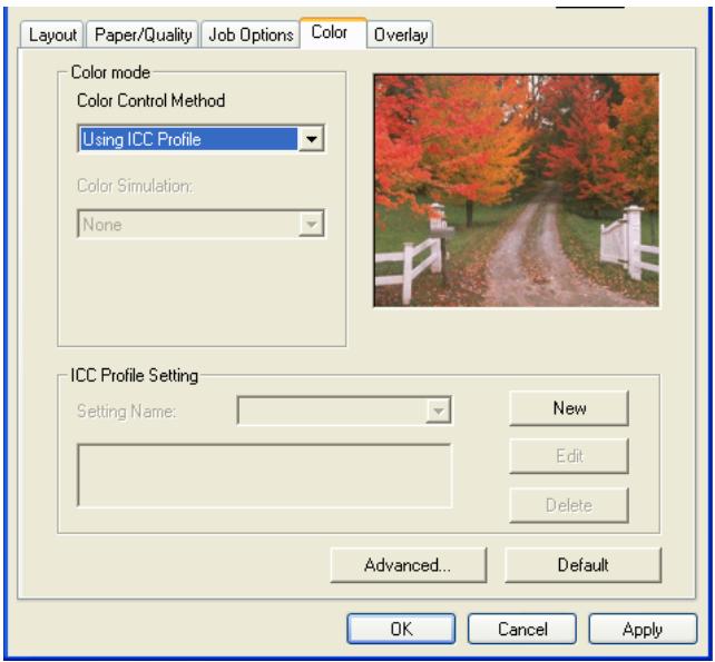 OKI C7550HDN - Utilisation des profils ICC - 1