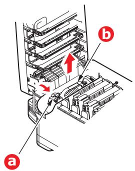 a b